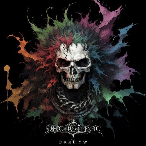 Chaotic Abstract Image Generated by AI