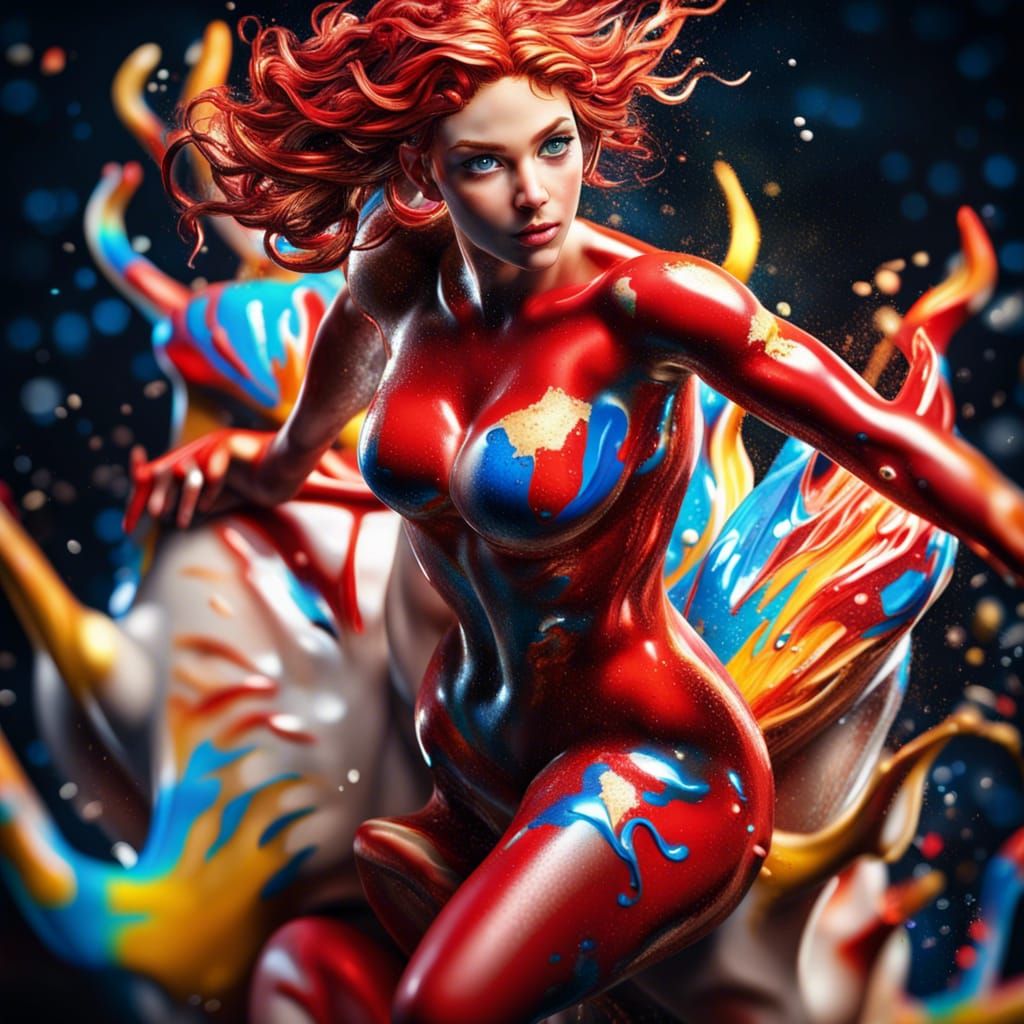 Beautiful Centaur in Hyperrealistic Digital Art