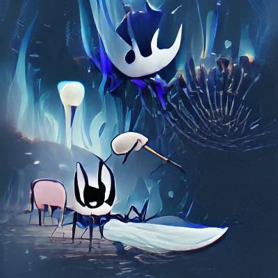 Hollow Knight Minimalist Illustration