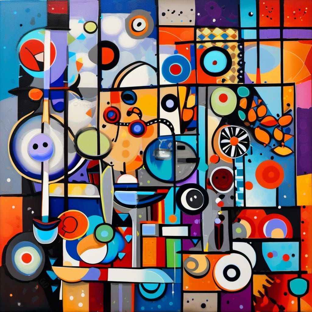 Modern Abstract by Tom Fedro