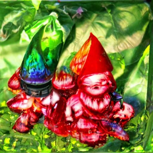 Gnomes in Gardens: Iridescent Fantasy Horror