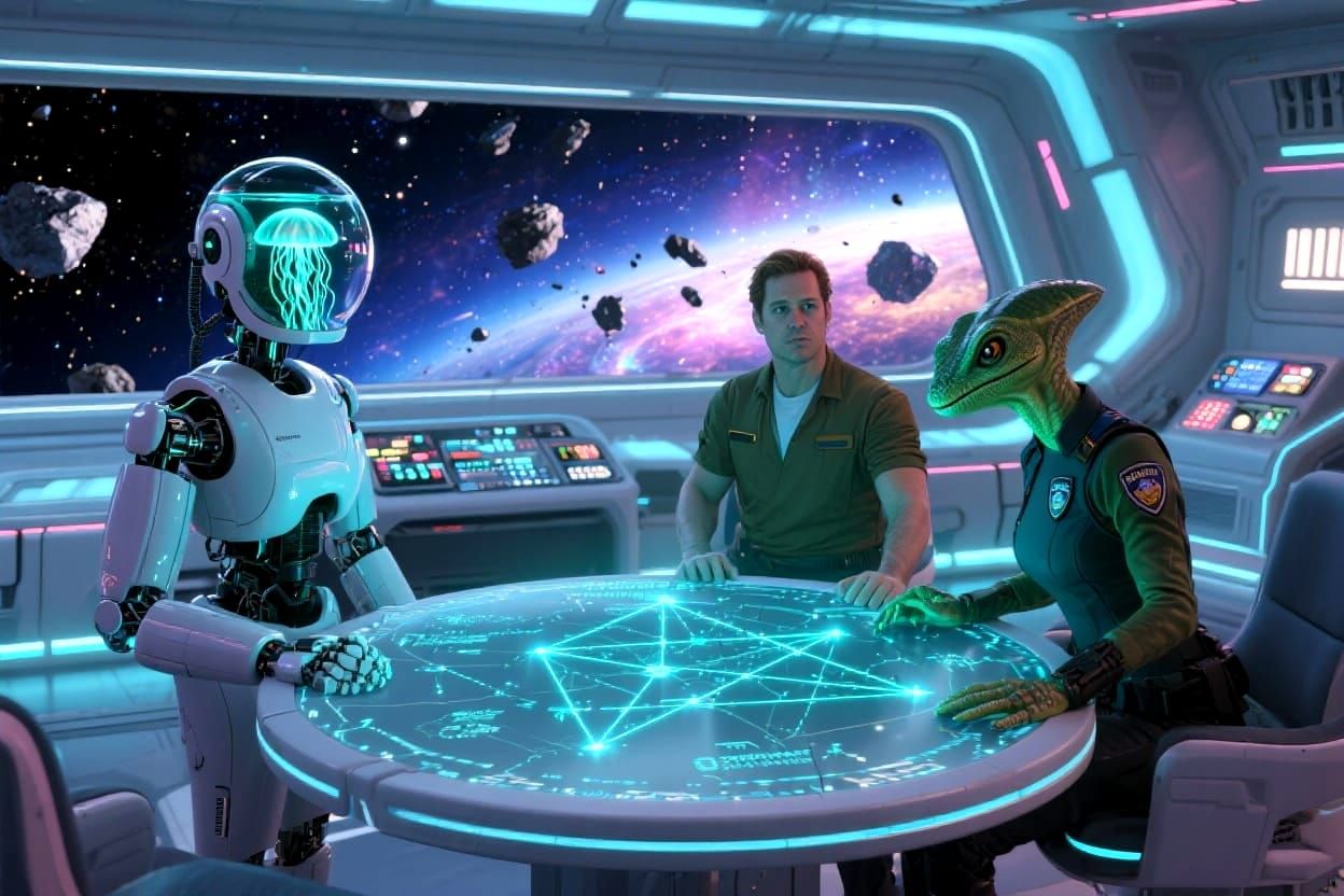 Captain, the distress signal seems to be originating from th...