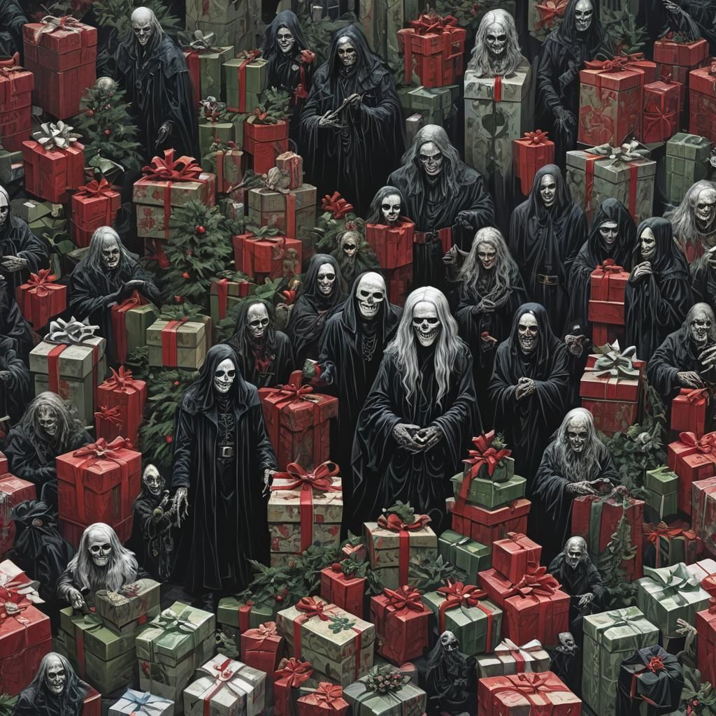 Sinister Gothic Christmas Present