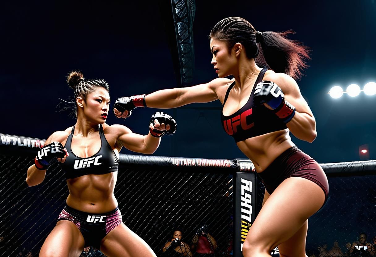 Fantasy Underworld UFC Fight: Fierce Female Fighters