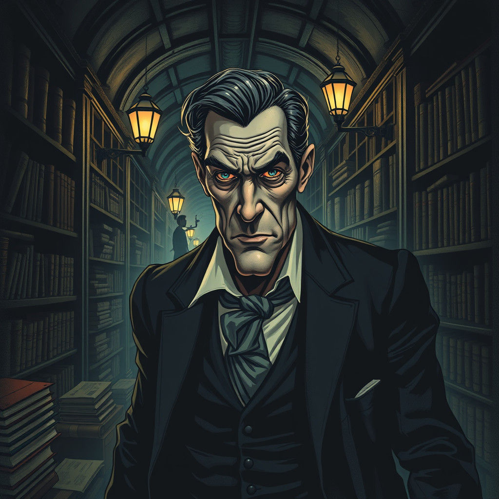 Mr. Jaggers: Lawyer in a Doré-Inspired Setting