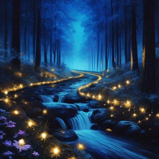 Striking Black and White Abstract Composition