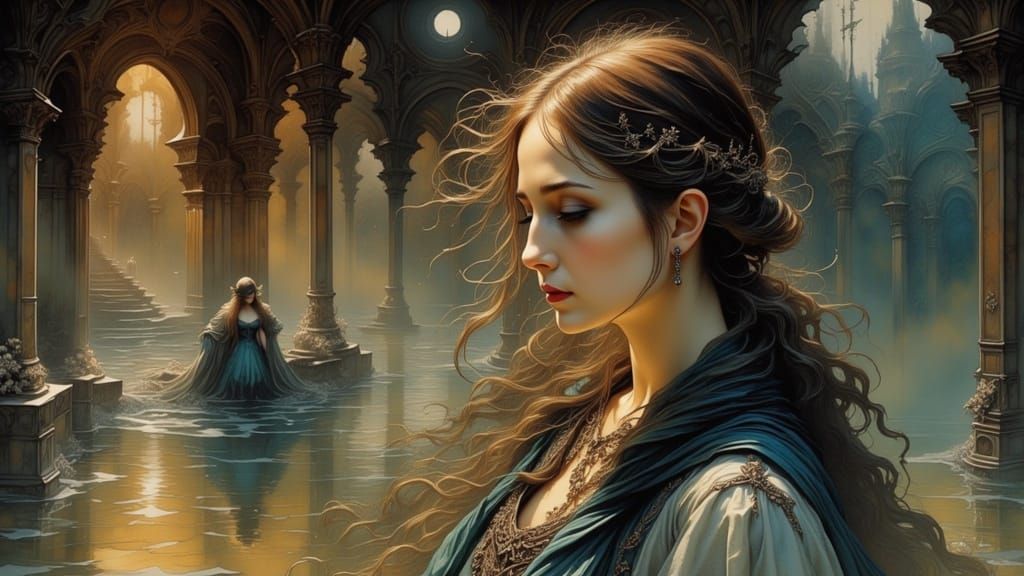 Club Der Fremden Concept Art Portrait