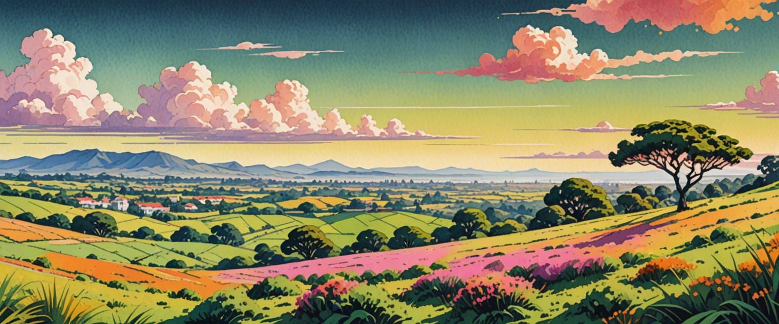 Durban South Africa Vintage Travel Poster Art