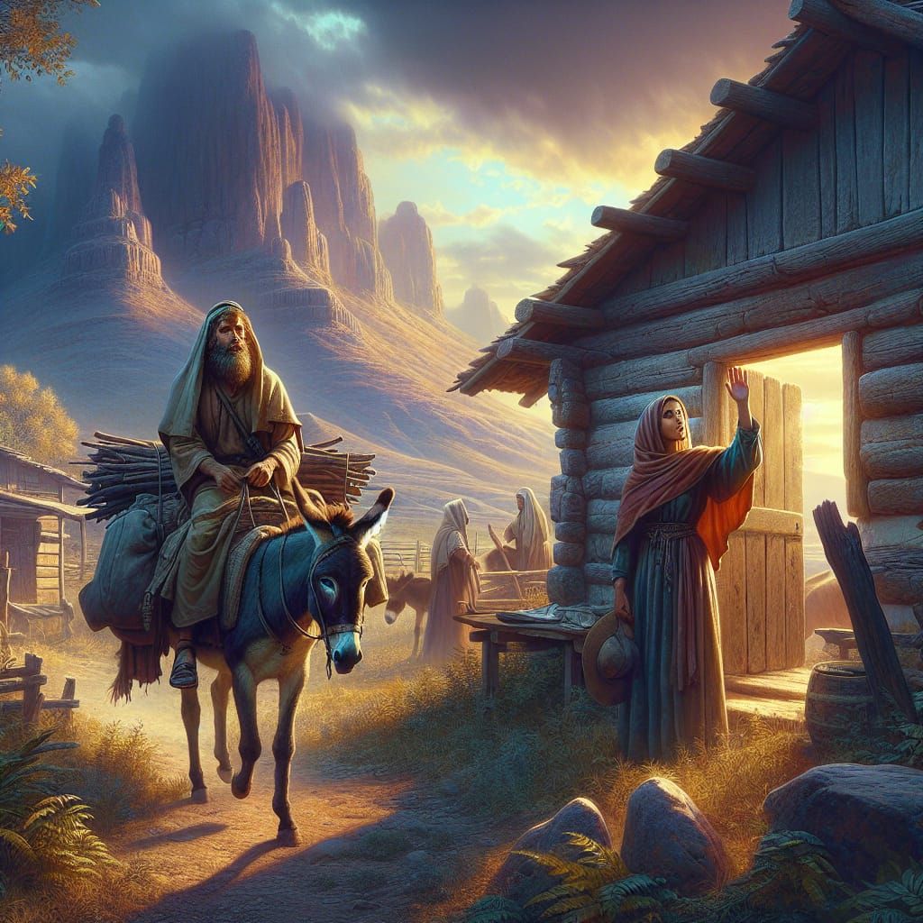 Father Abraham's Journey to Mount Moriah