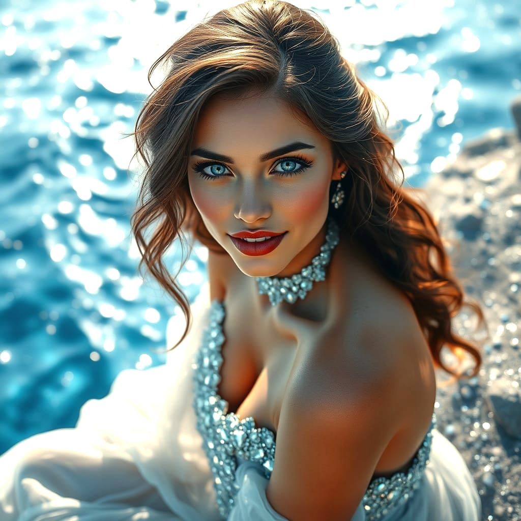 Stunning Fantasy World Under Crystal Blue Sea