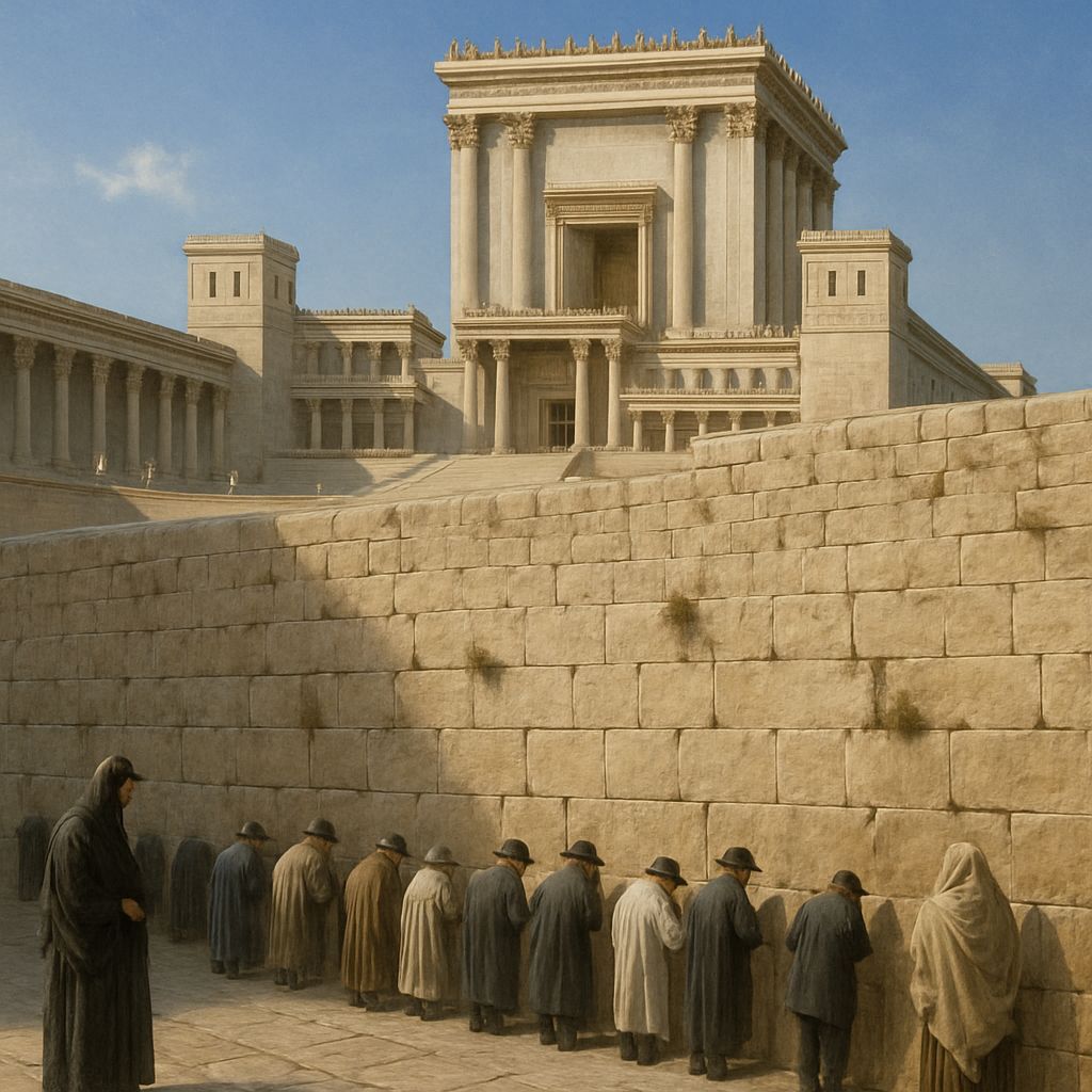 Western Wall and Second Temple Reconstruction in Jerusalem