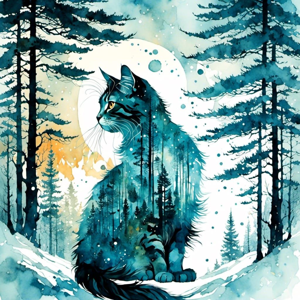 Norwegian forest cat