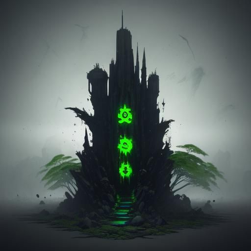 Malevolent Missile Cuke: Spectral Plant in Fantasy Art