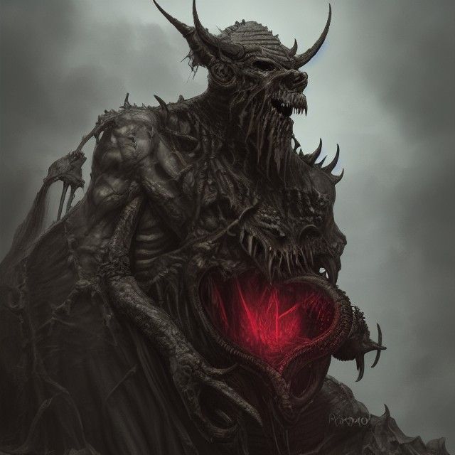 Astral Demon Lord in Cosmic Post-Apocalypse