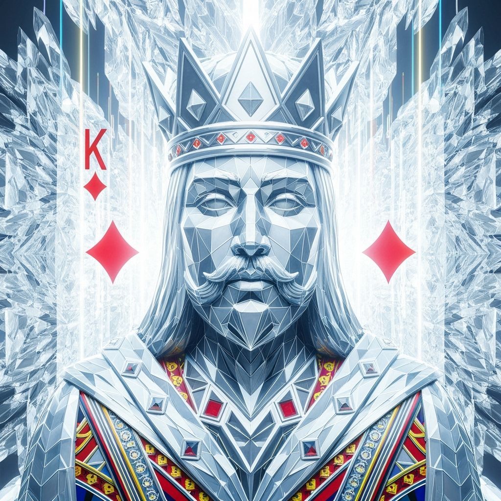 Crystal King of Diamonds in Realm of Light