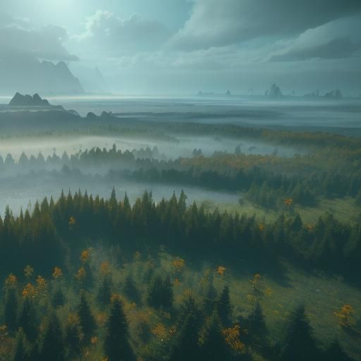 Epic 3D Landscape with Varied Biomes