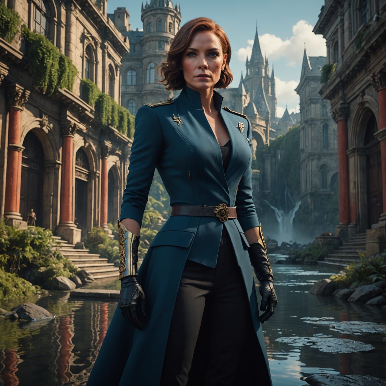 Female Secret Agent Concept Art