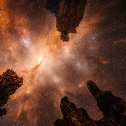 Hyper-Detailed Milky Way Galaxy with Dynamic Lighting