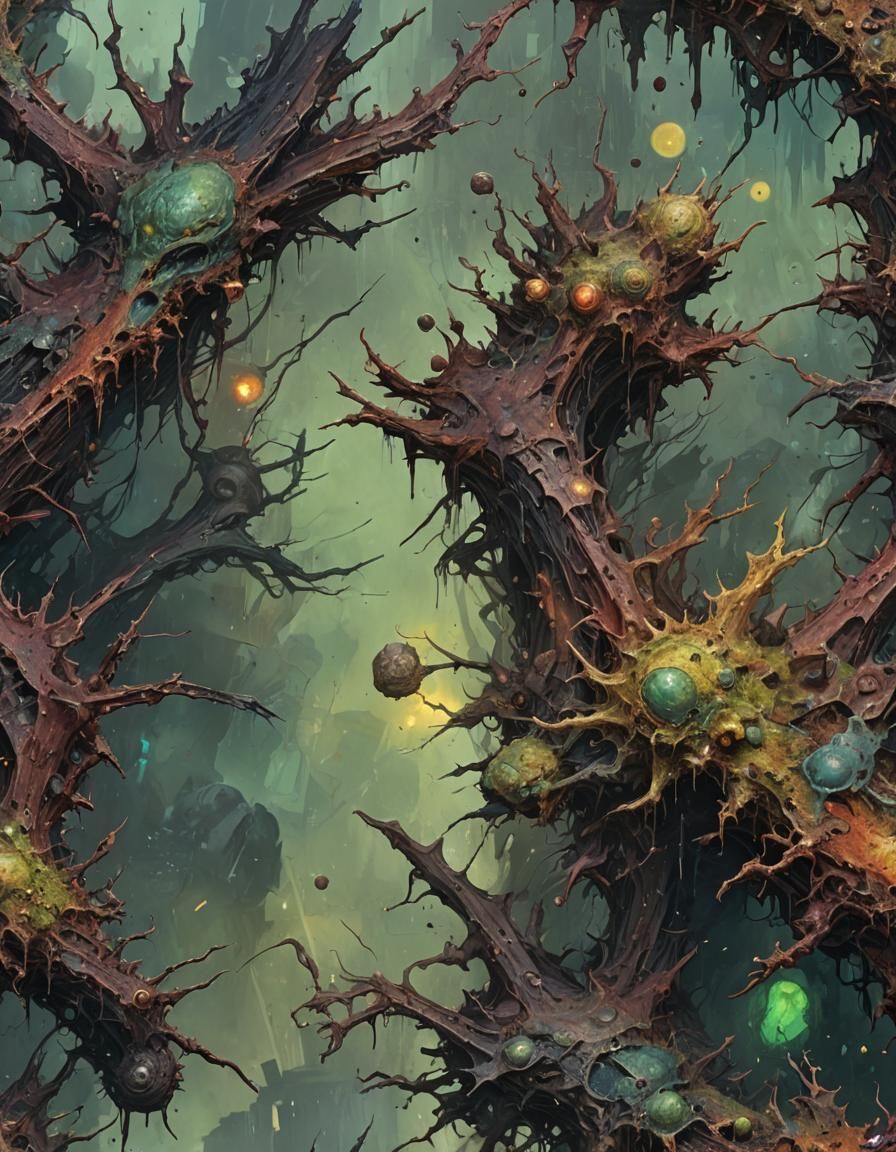 Abstract /Chaotic /Organic