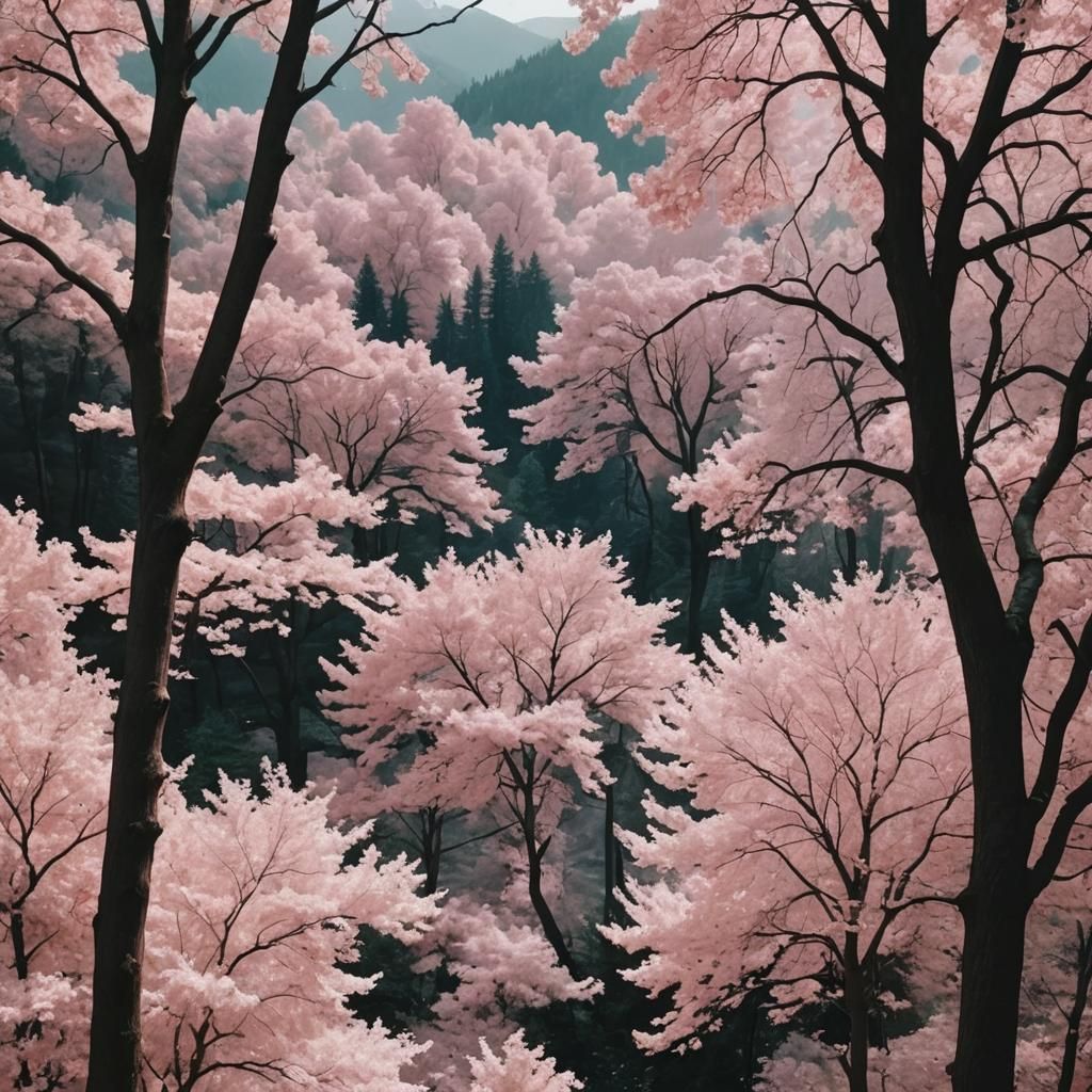 Aesthetic Scenery in Tumblr Style