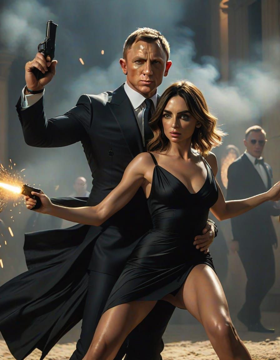 James Bond and Anna de Armas: Cinematic Moment