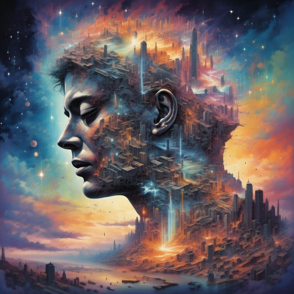 Electric Angel Rock and Roller in Midnight Waves