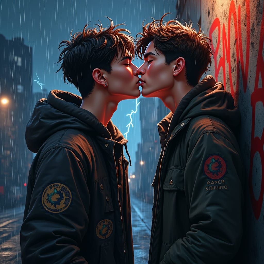 Anime-Inspired Streetwear: Passion in a Storm