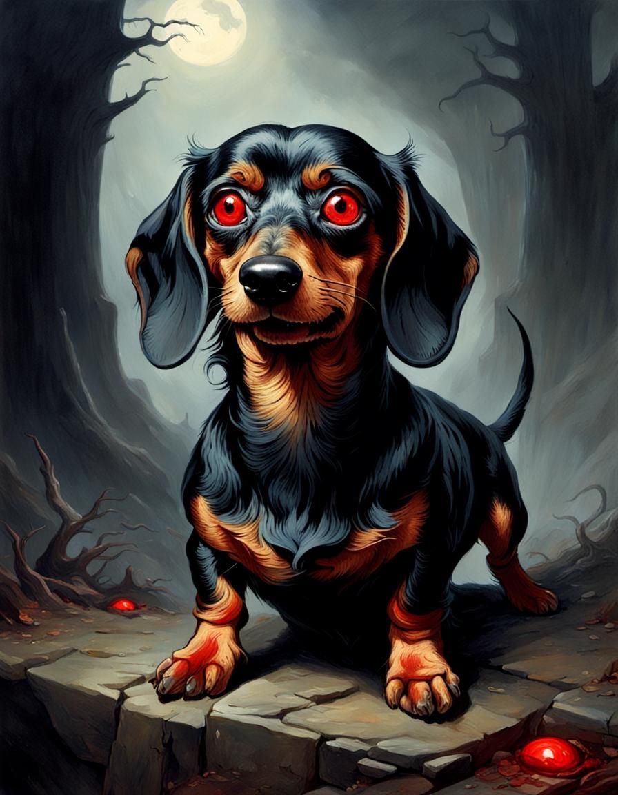 Devil Dachshund!