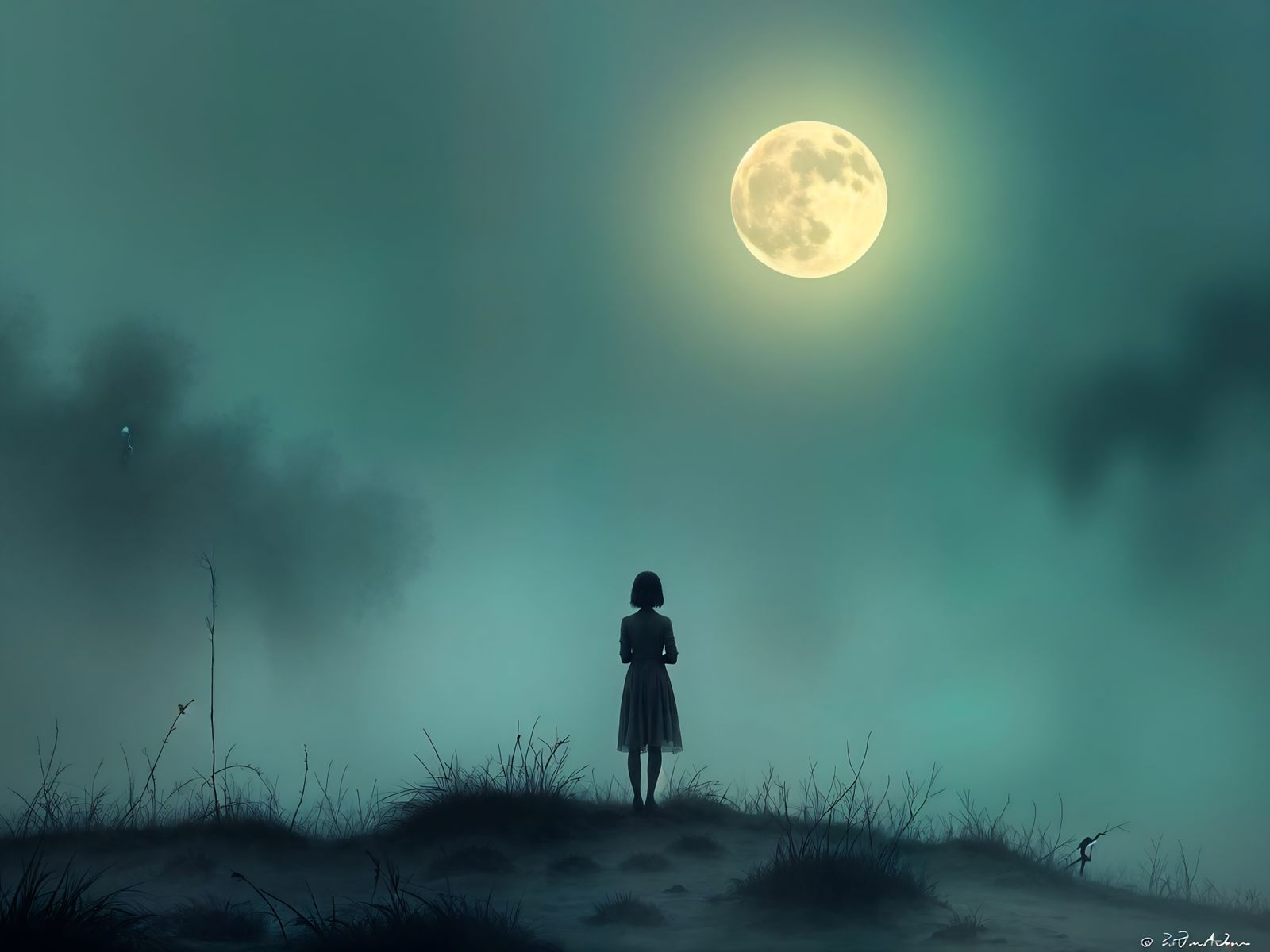 Abstract Depiction of Longing