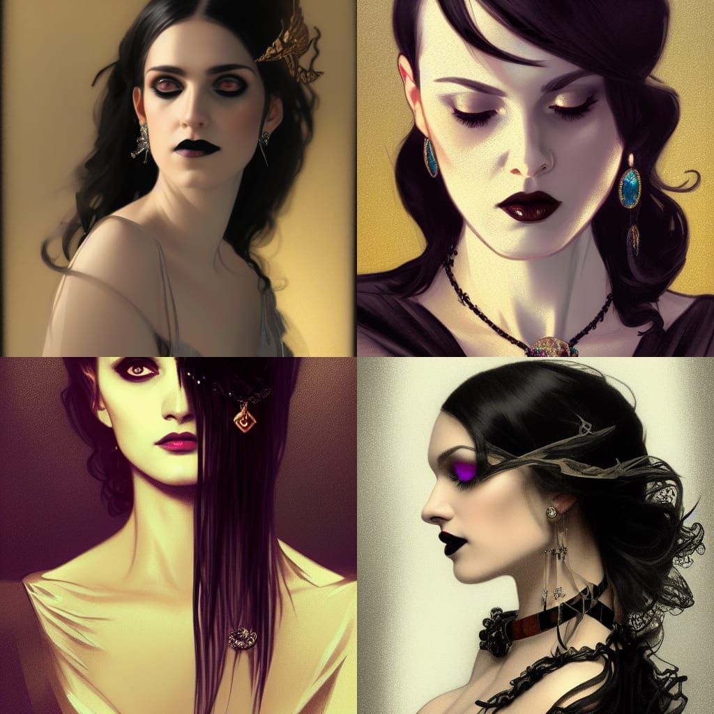 Gothic Psychologist Dream Analysis, Hyperdetailed Portrait