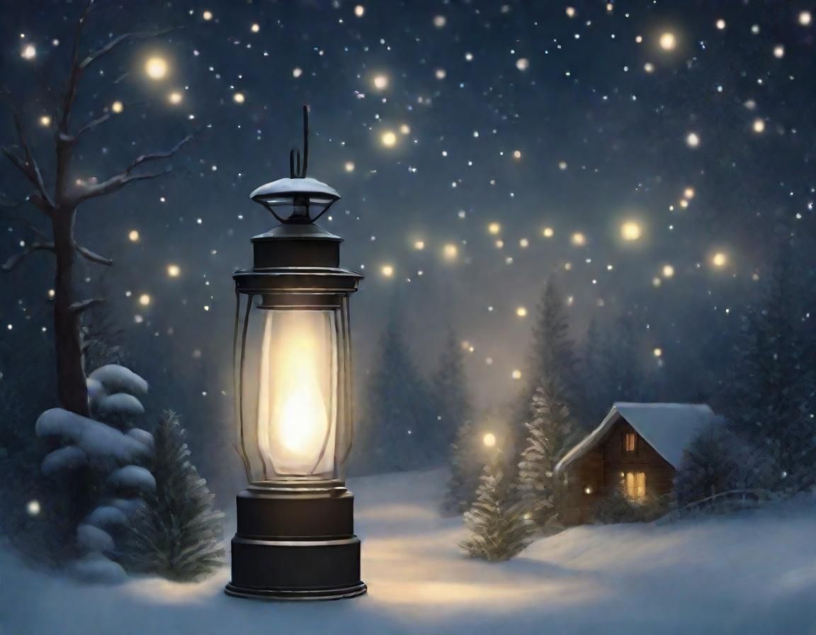 Fireflies Illuminate December Night: A Digital Fable