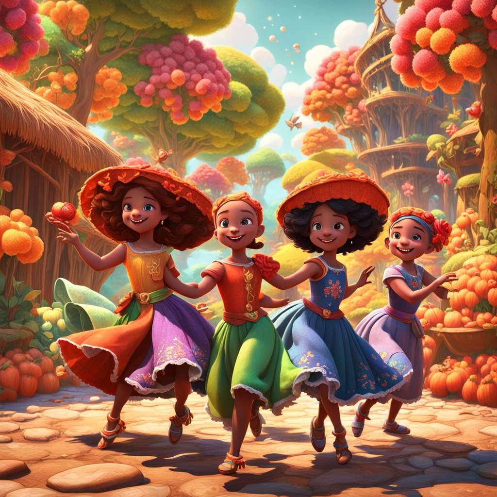 Cocomelon: Children's Coloring Page in Black Outline