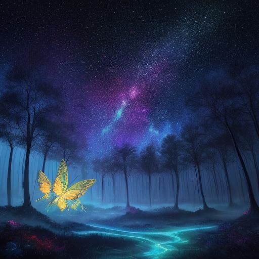 Surreal Graffiti Art with Ethereal Creatures