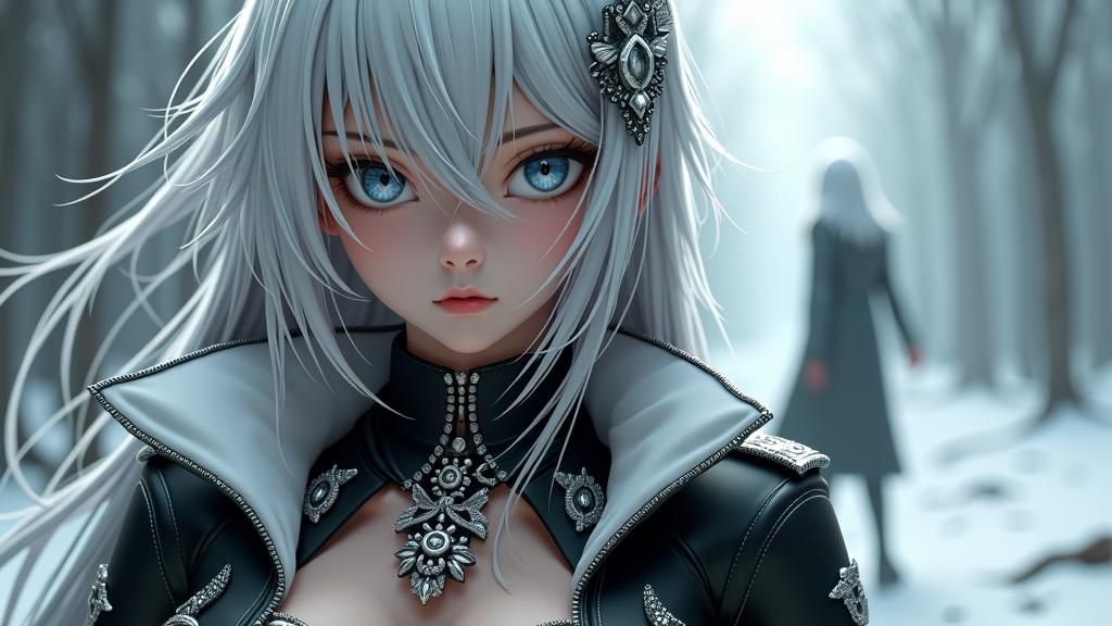 Dominatrix Seeking White Devil in 3D Anime Art
