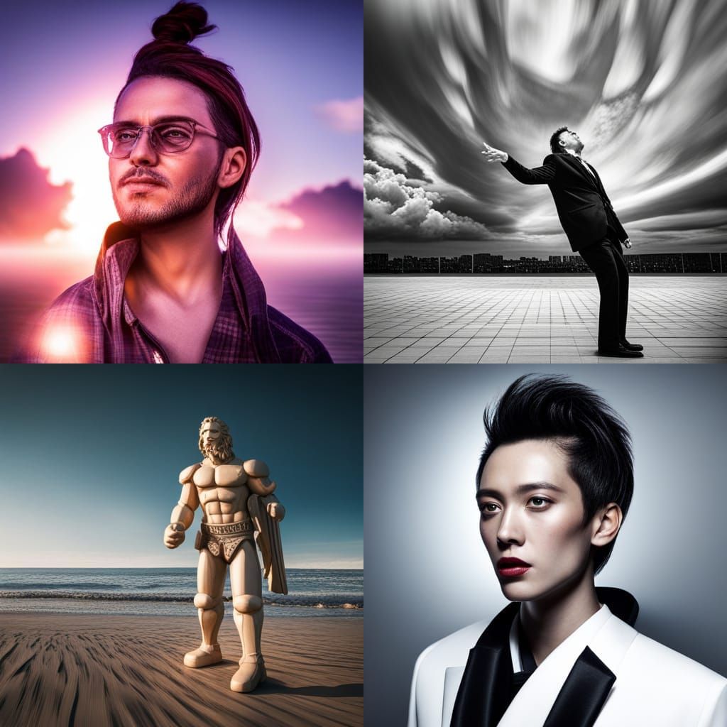 Hyperrealistic Crochet Juggalo in Photorealism