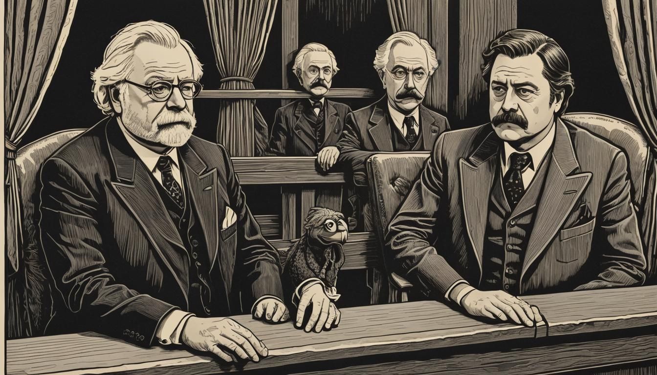 Nick Offerman as Waldorf.  Bernie Sanders as Statler. Sittin...