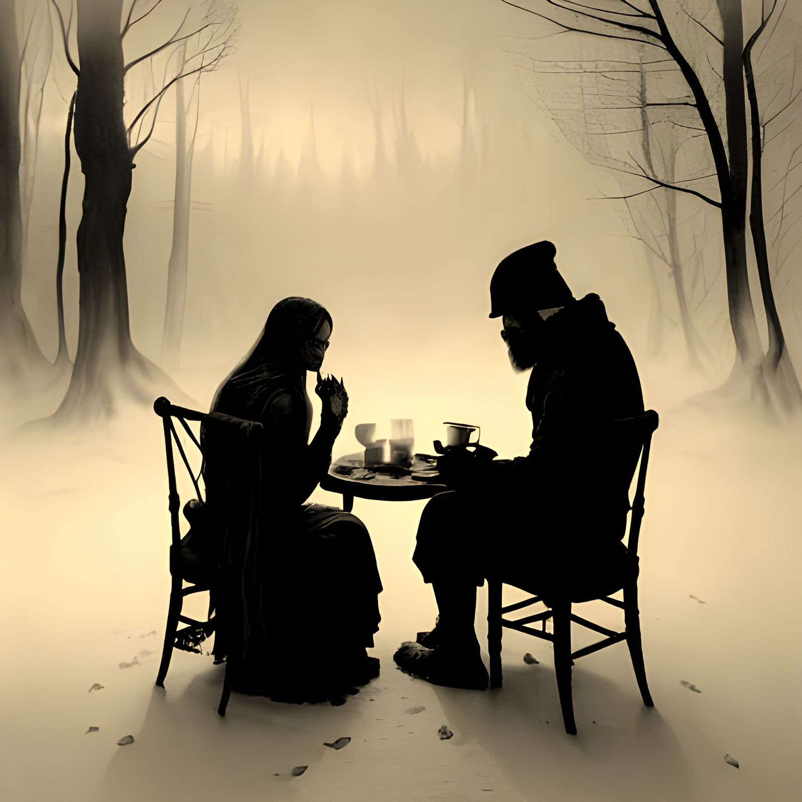 Winter Sunrise Intimacy