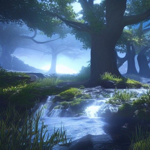 Dream Goddess Rendered in Unreal Engine
