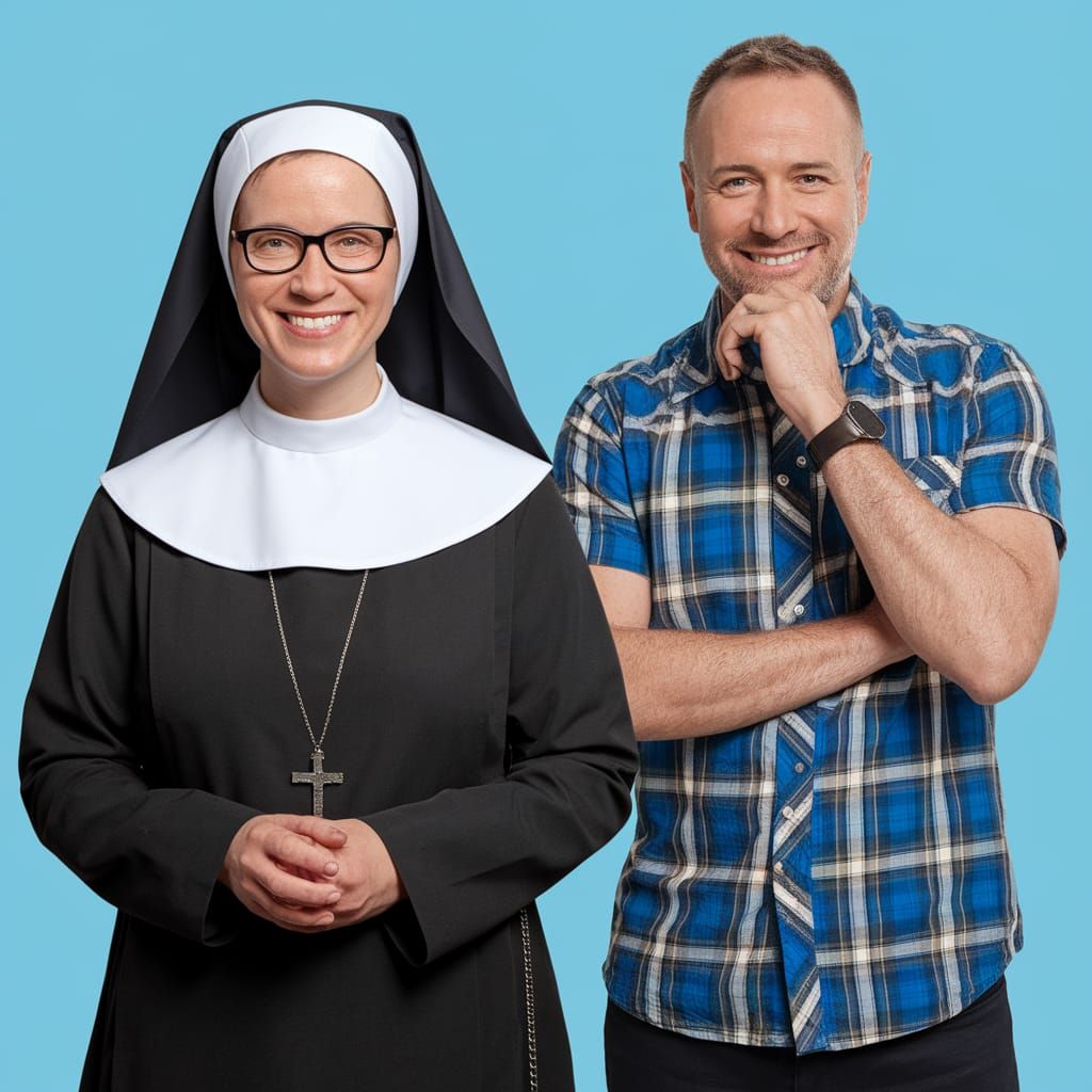 Nun and Shock Jock as Unlikely Friends