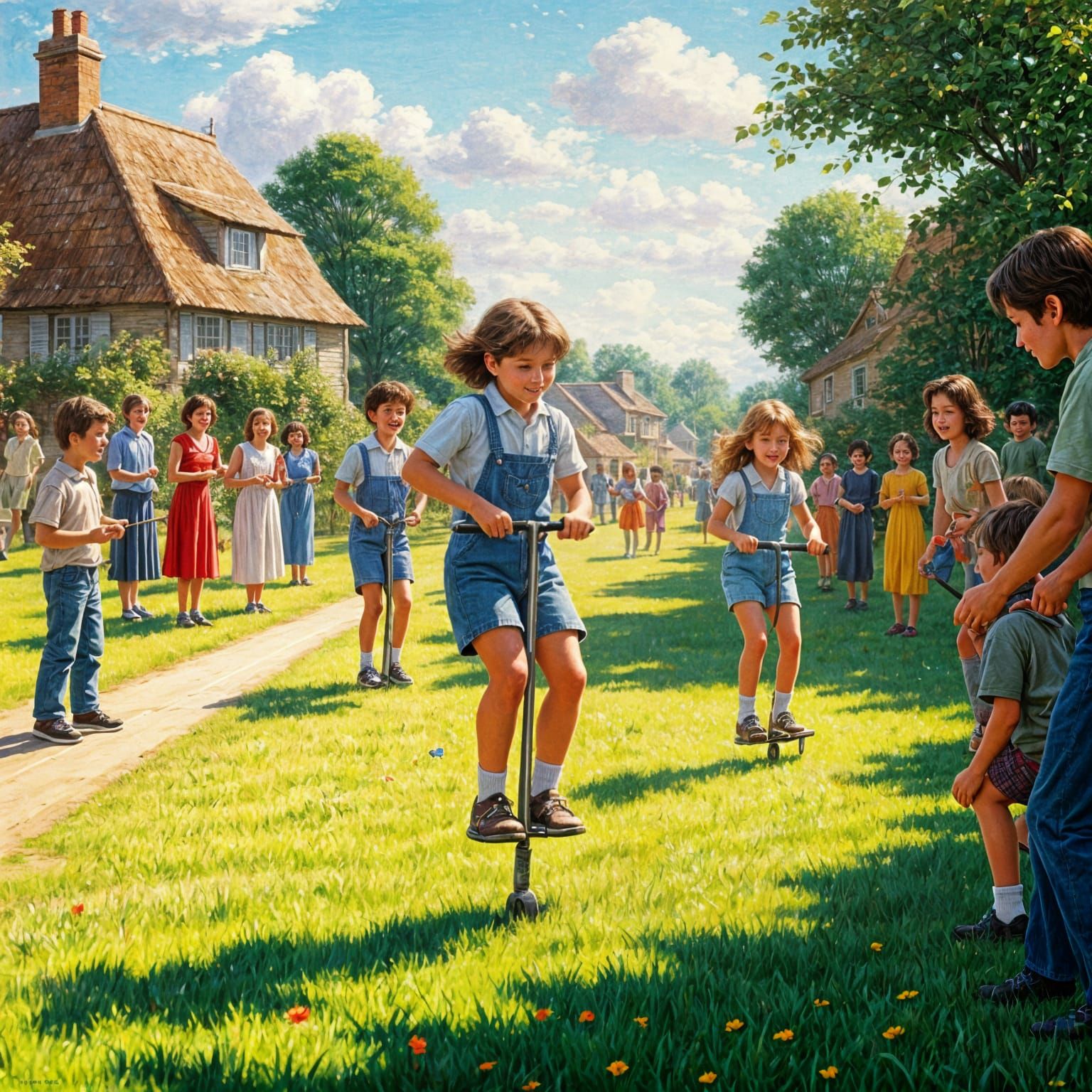 Childhood Memories - The Pogo Stick . 1980's era.