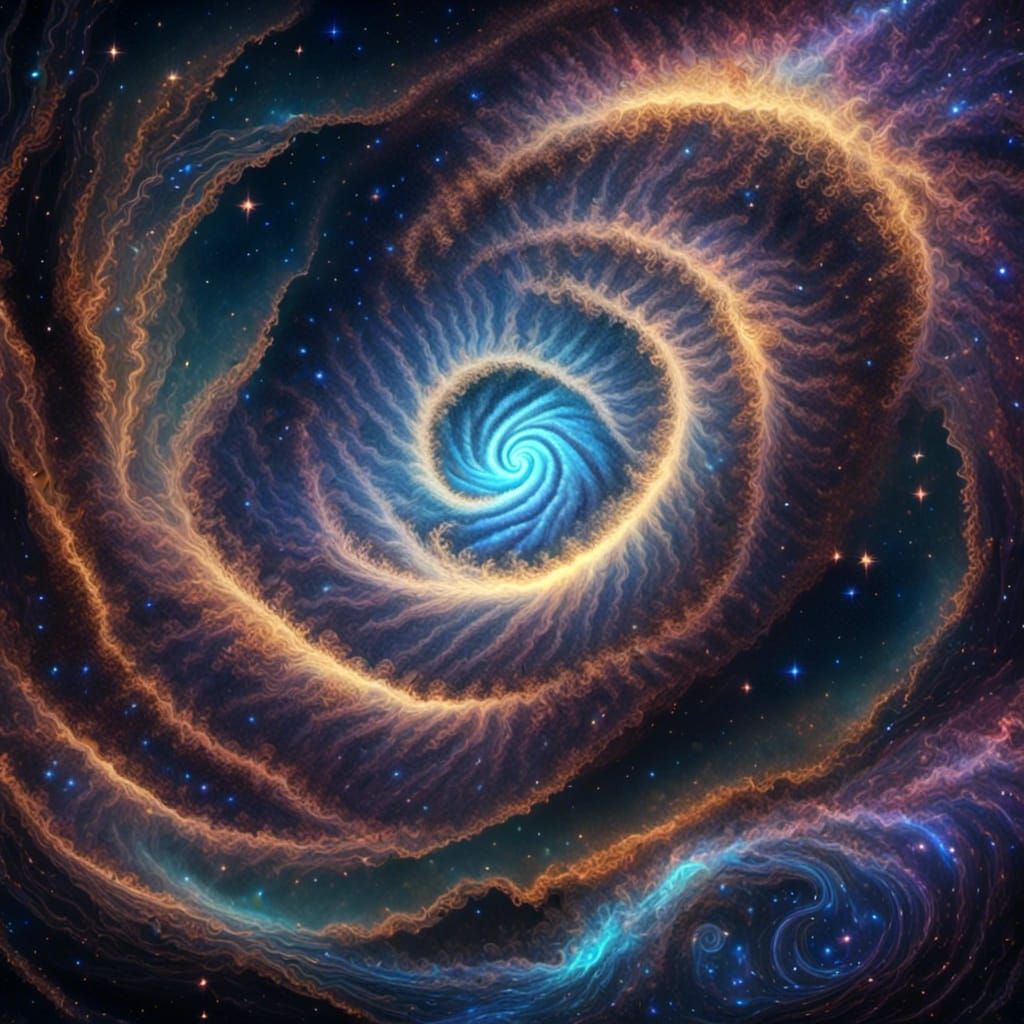 Fantastical Detailed Matte Painting in Deep Color