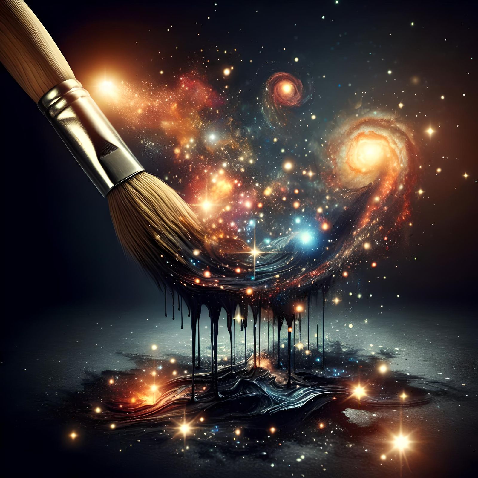 Cosmic Brush Strokes: Painting the Universe