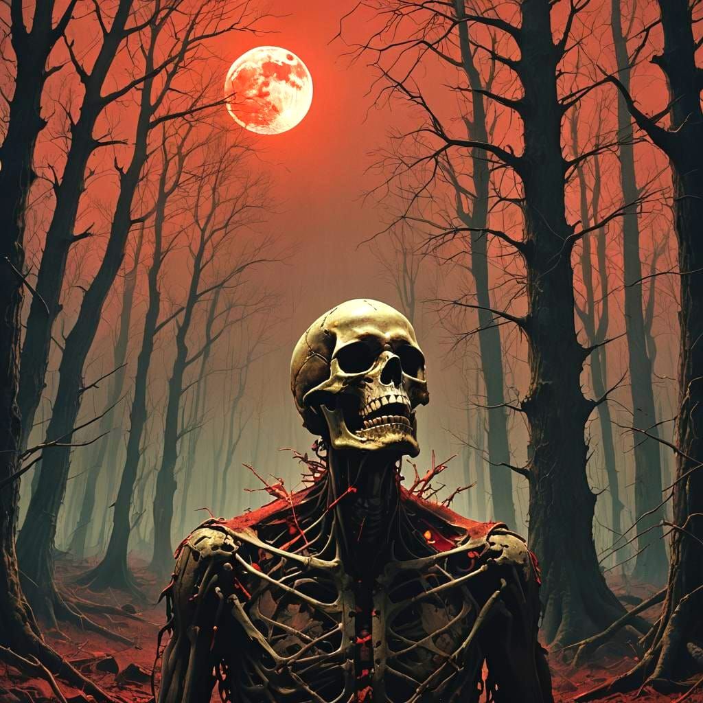 Werewolf Skull Face's Gruesome First Transformation