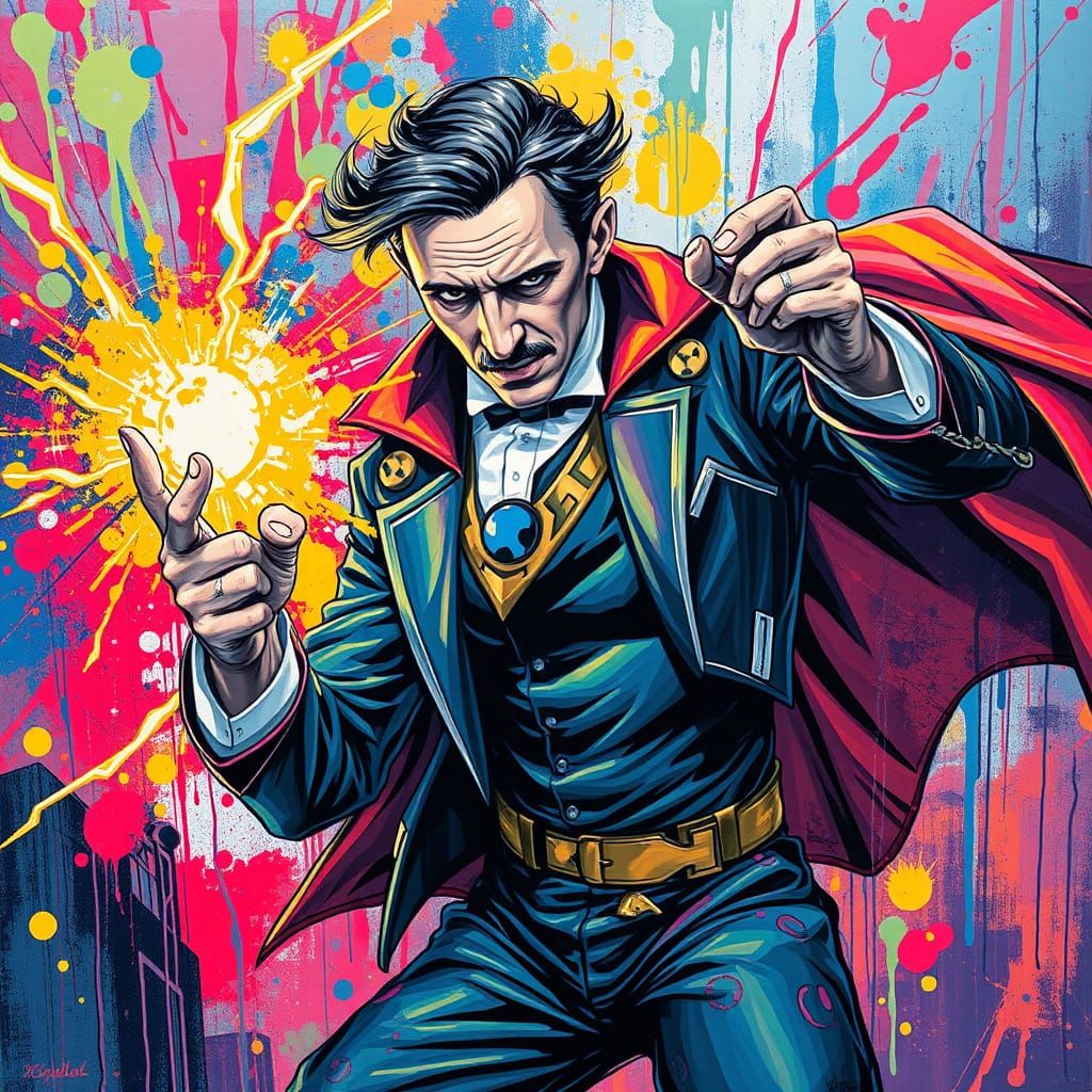 Electrifying Hero Takes Down the Thief