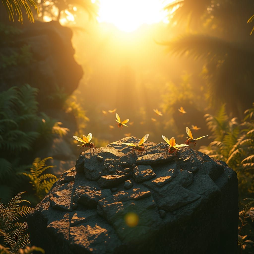 Lush Prehistoric Beings in Fantastical Hyper-Realism