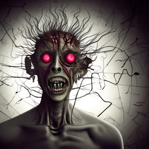 Horrific Mutant from Failed Genetic Experiment