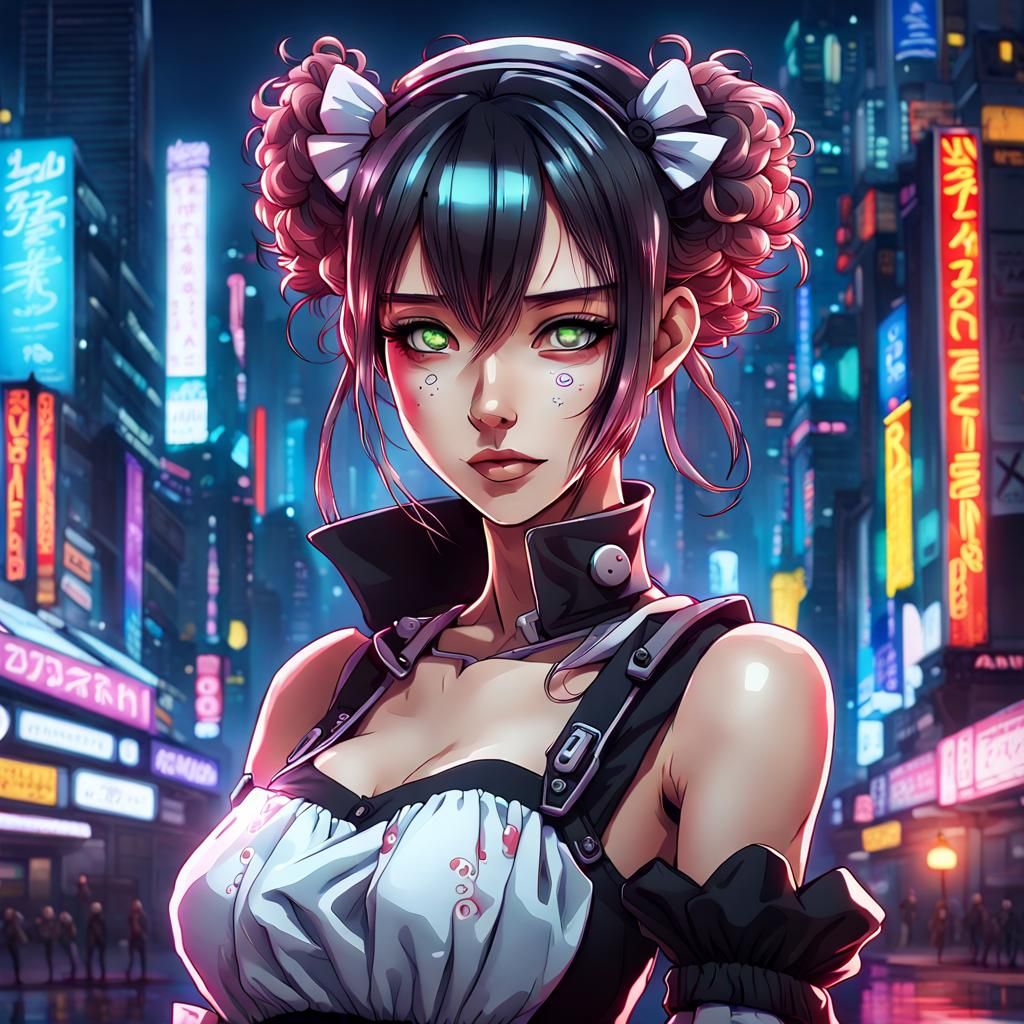 Cyberpunk Maid
