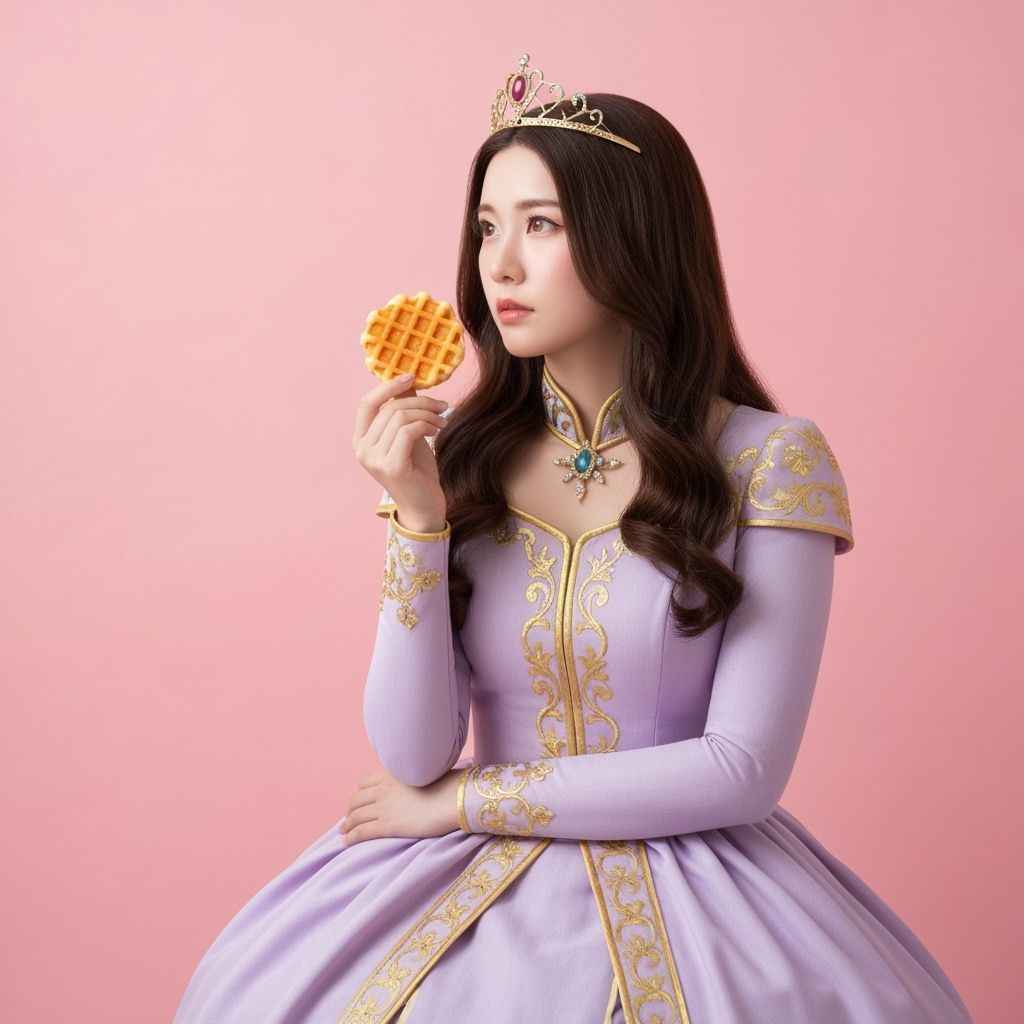 Princess Eclair Portrait in Classic Photography Style