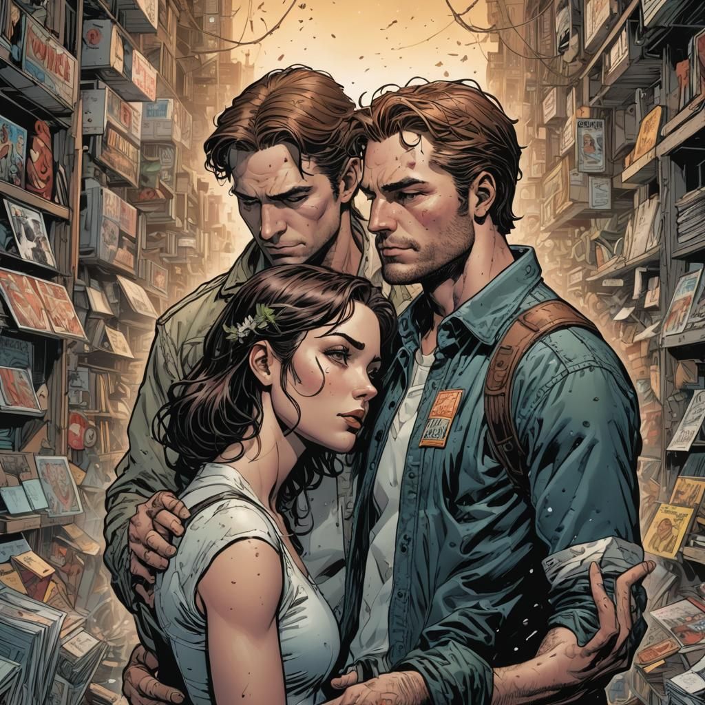 Comic Book Art: Expressing Deep Affection