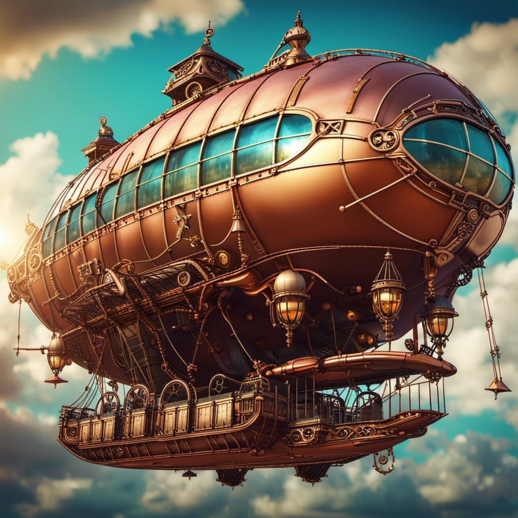 Steampunk Airship
